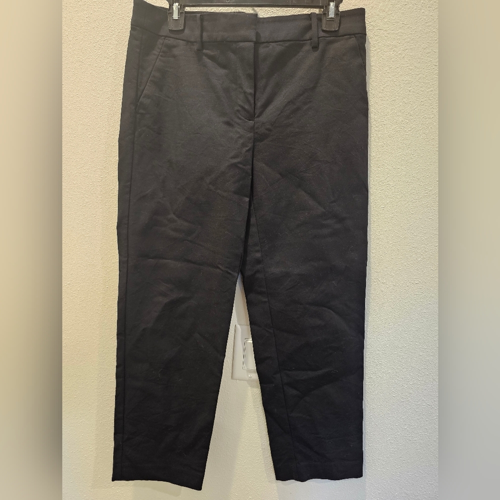 LOFT Riviera Slim Black Trousers Size 6